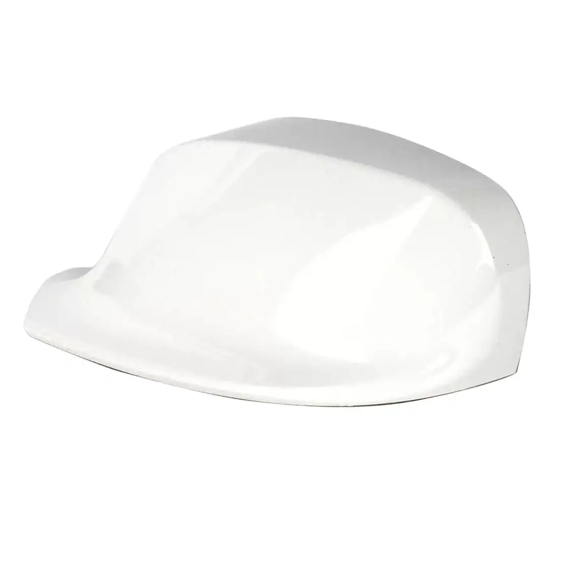 White Front Left Exterior Side Door Wing Rear View Mirror Cover Trim Cap Decor ABS Plastic Fit for BMW X3 F25 2011 2012-2014