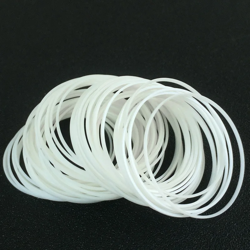 White Gasket 0.4mm Thick 0.85mm High 35-40mm I Ring Fits Front Watch Crystal Glass Repair Parts Watches Accessories，1pcs