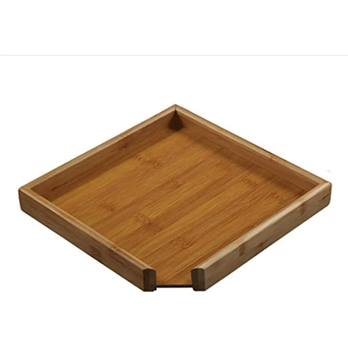 Puer Tea Box Pallet - Pu-erh Cake Essential Tool Pu'er Tea Cake Brick Breaking Tray Bamboo Case - Eco-Friendly 24 X 24 cm