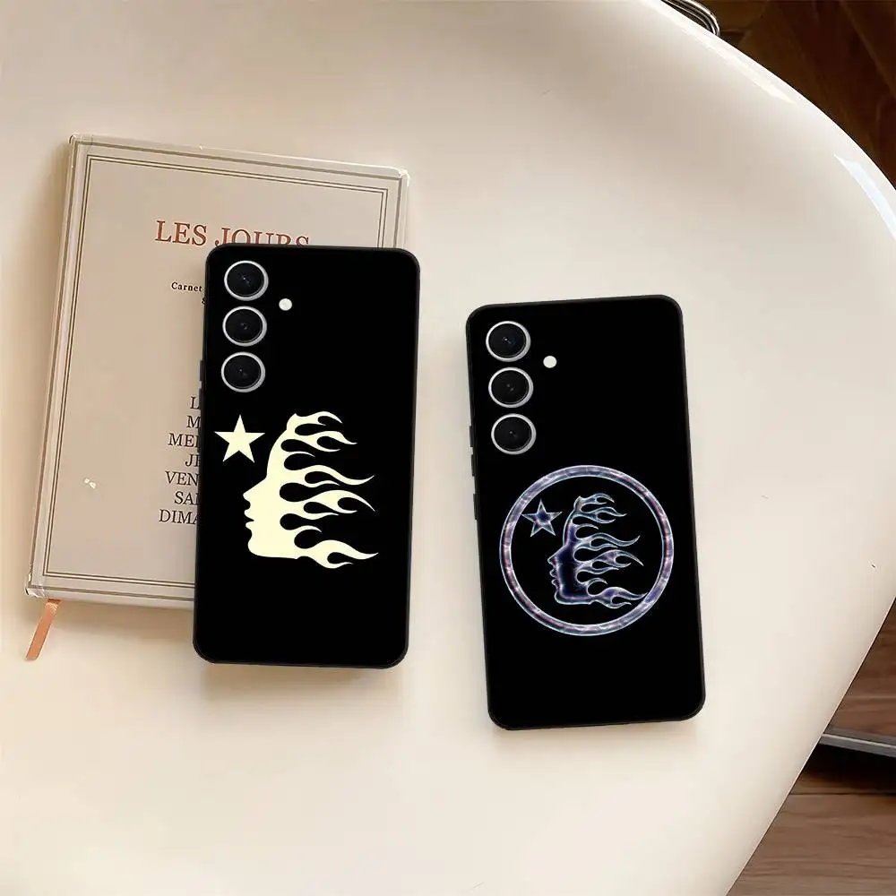 H-HellstarS Fashion Logo Phone Case For Samsung S 24 fe 25 Ultra plus 20 lite 21 30 22 23 24 22 Ultra 5G Fundas view 5