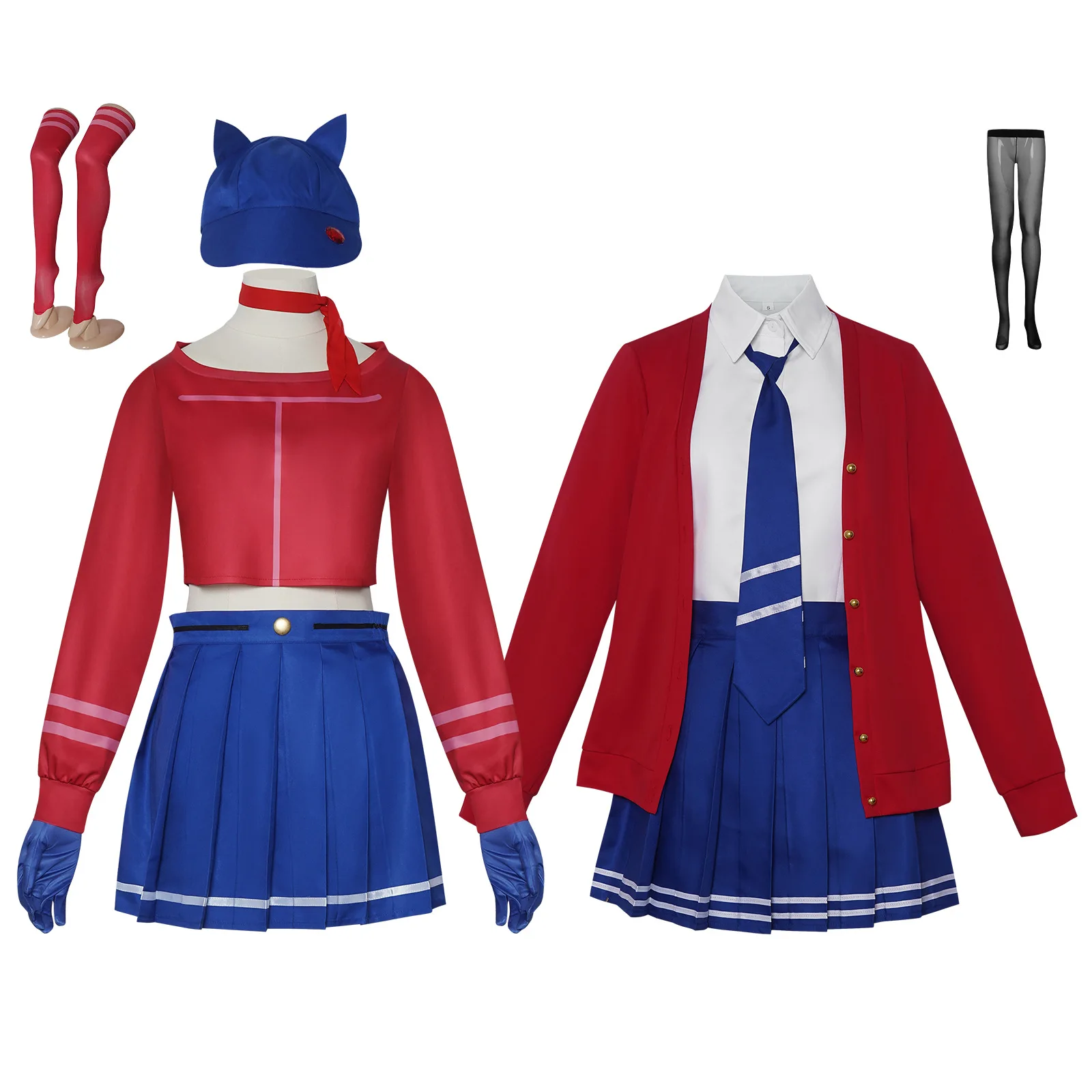 

Игра MiSide Косплей Костюм JK Школьная Форма Хэллоуин Карнавал Косплей MiSide Индивидуальная Одежда