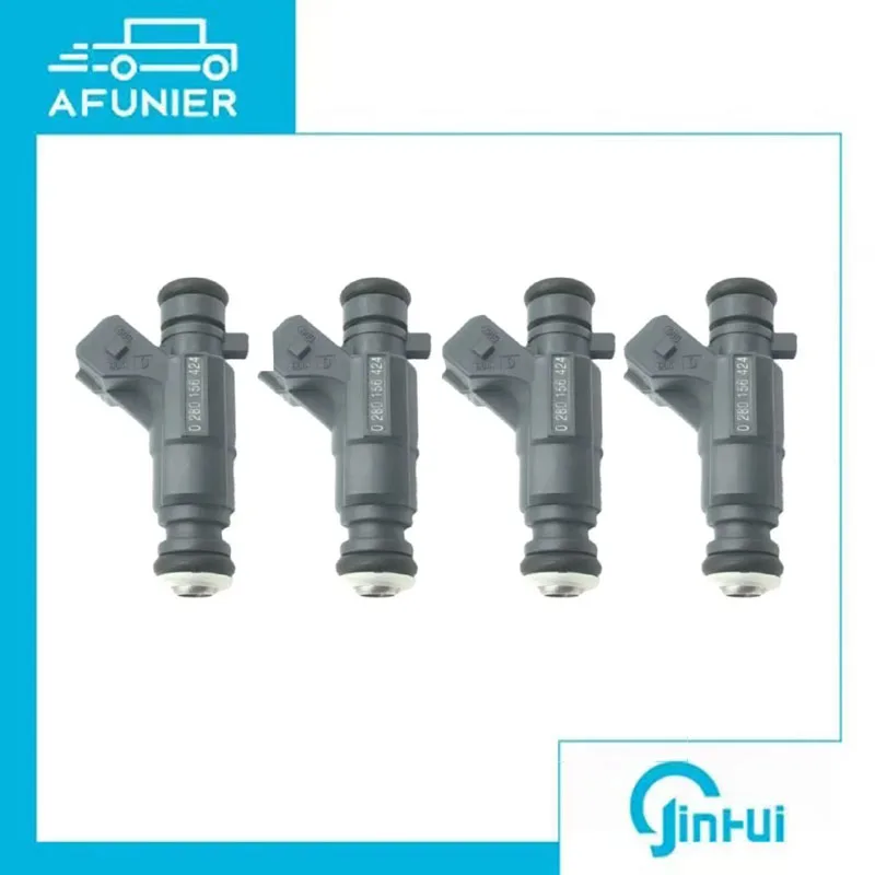 4Pcs Fuel Injector Nozzle For Chery Tiggo BYD 2.4L OE No.:8 0280156424