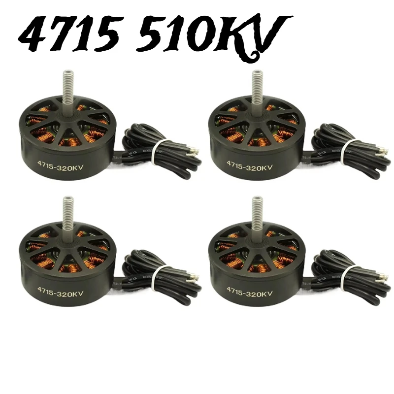 

Бесщеточный двигатель Big Drone TM 4715 510KV 6-8S Lipo UAV для 13-дюймового 15-дюймового X-CLASS RC FPV Racing DroLong-Range Flight Airplane Part