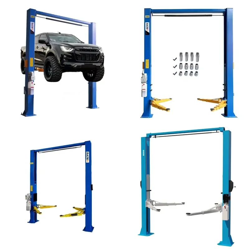 

[2026] Baiwo 5000KG Two-Post Automotive Hydraulic Lift 2 Car Lift for Efficient Maintenance and Repair