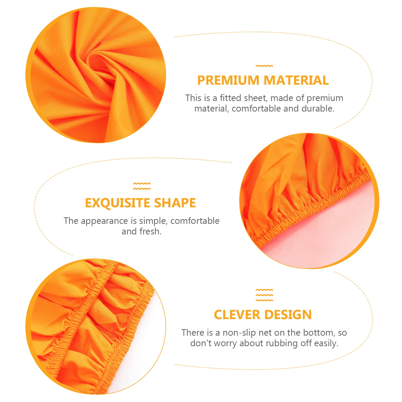 

Waterproof Fitted Sheet Washable Mattress Cover Household Comfortable Breathable Reusable Decorative Home Bed Supply