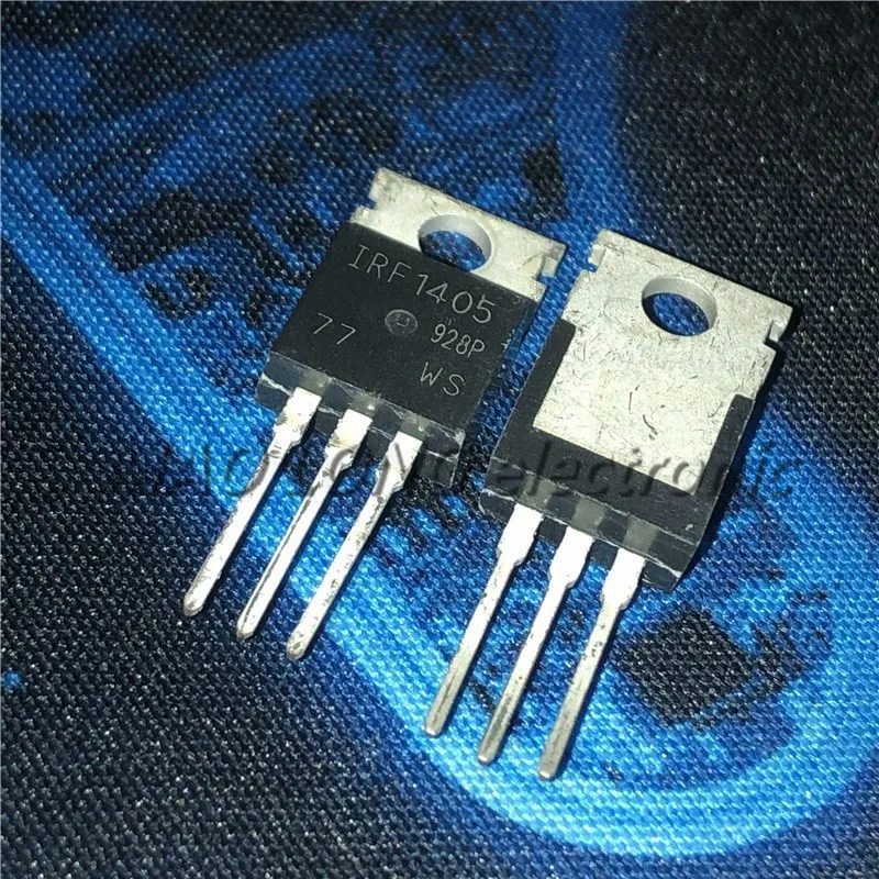 50pcs/lot  IRF1405PBF IRF1405 TO-220 N-Channel MOSFET 55V/169A