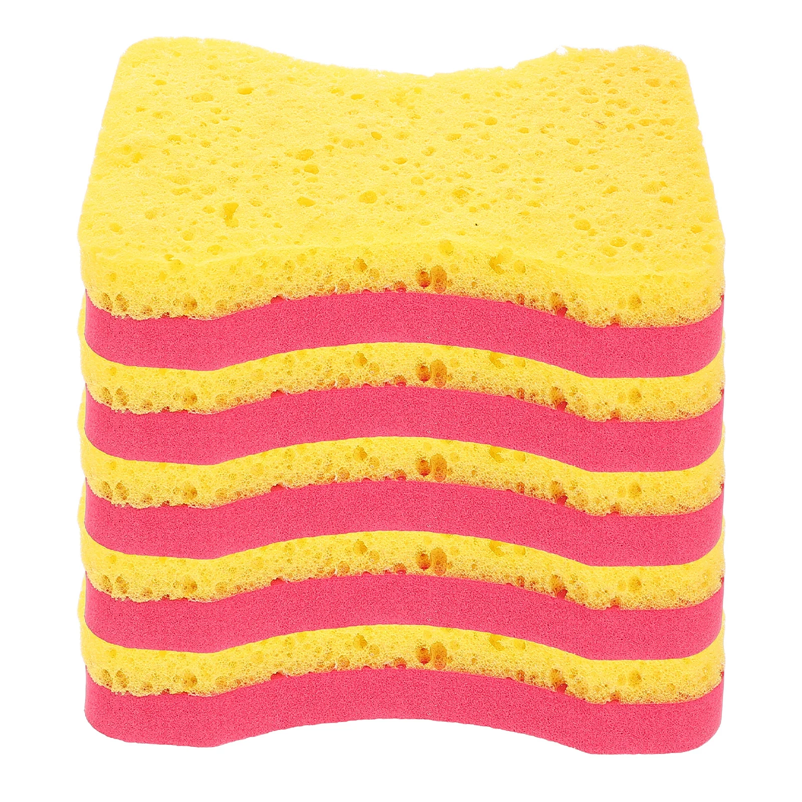 

5 Pcs Multifunctional Cleaning Sponge Car Washing Applicators Polishing Pad Wax Pads Removing Debris Soft