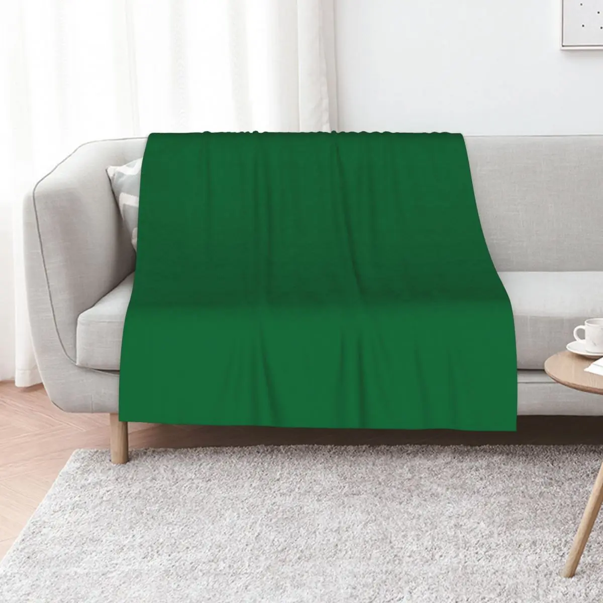 

Pure Forest Green - Lowest Price On Site Throw Blanket Warm Throw Blanket Gift for Anniversary