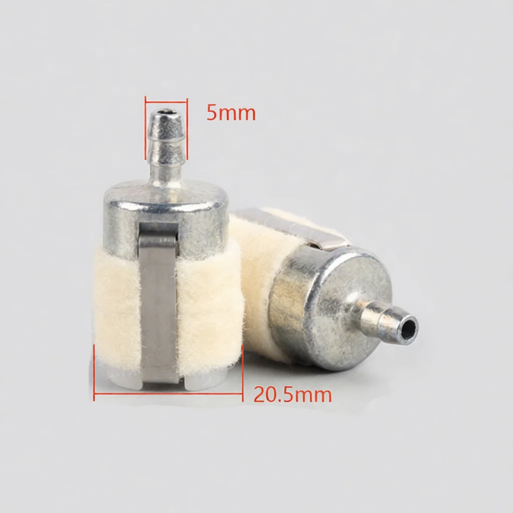 Professional Chainsaw Fuel Filter Component 52 58CC Timber Saw Parts High Efficiency Ceramic Filter Breath Valve Accessory