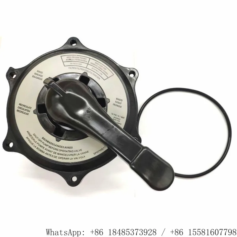 Multiport Valve Key Cover Handle Assembly SPX0710XBA17 SP710XR50 Swimming Pool Filter Valve Replacement Spare Part