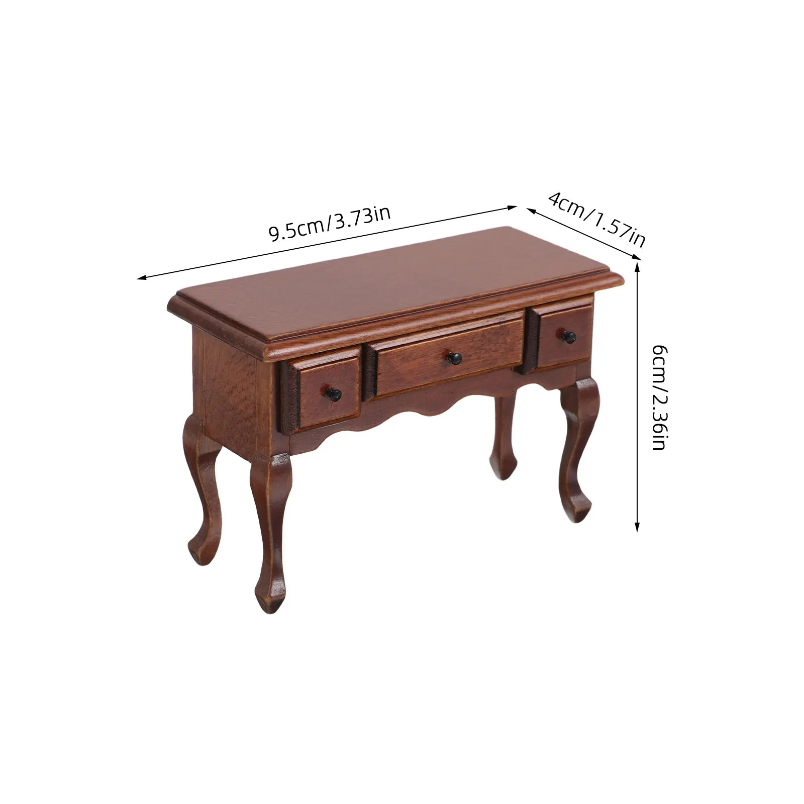 Mesa de jantar cenas de comida e brinquedo em miniatura decoração de móveis de casa de bonecas de madeira