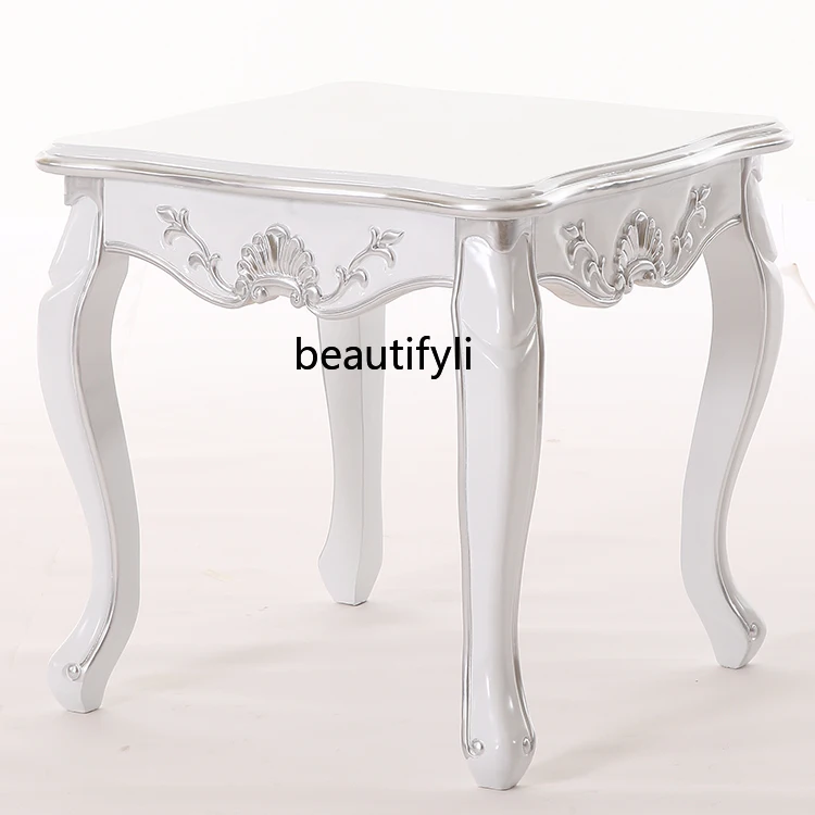 

Sales Office Conference Table Coffee European round Tea Neoclassical Corner Club Reception round Table