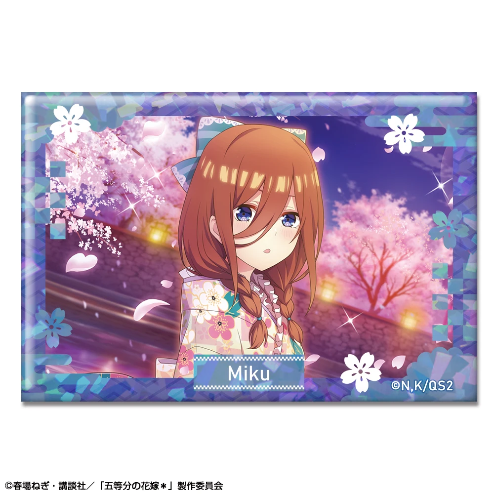 أنيمي Quintessential Quintuplets6CM سلسلة مفاتيح مصنوعة من الأكريليك نموذج تأثيري شخصيات حلية اكسسوارات السلع جمع الهدايا #4