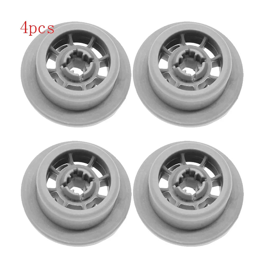 

4Pcs Dishwasher Lower Rack Basket Dishrack Wheel Roller Axle Stud Kit Assembly 165314 Fit for Bosch Replacement