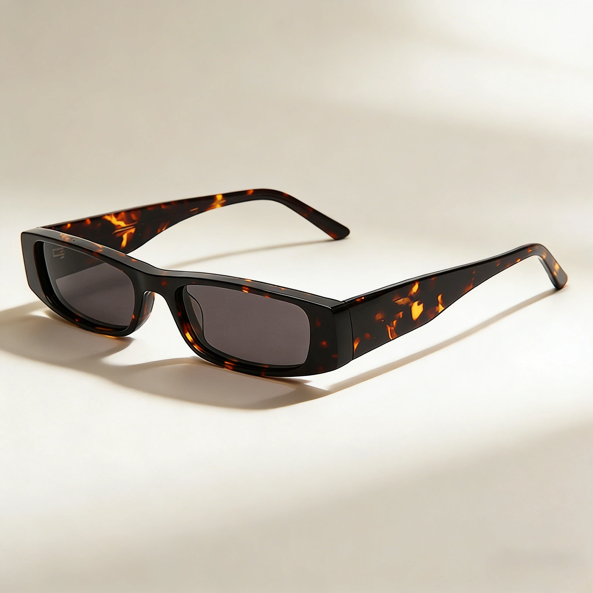 

Унисекс-солнцезащитные очки в ретро-стиле, маленькие прямоугольные, с защитой UV400, узкая оправа, винтажные, для уличной моды