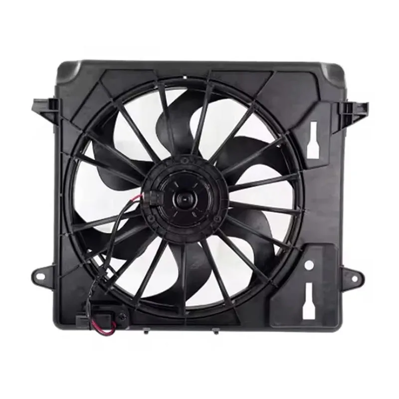 For Jeep Wrangler JK 3.8L 2007 Radiator Cooling Fan Assembly OE# 55056642AD 68039593AA 52079654AD Engine Cooling Fan