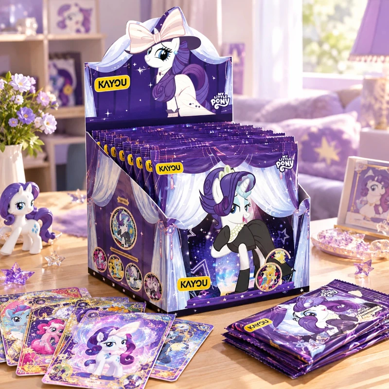 Kayou Official Authentic Pony Polly My Little Pony Badge Cartoon Collection Cards Of Various Series Can Be Selected At Will