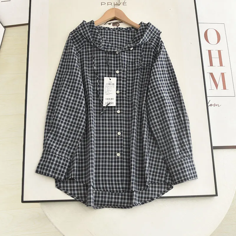 

Утягивающая клетчатая куртка с капюшоном, корейская осенняя новинка, универсальная женская повседневная верхняя одежда McSystem, топ