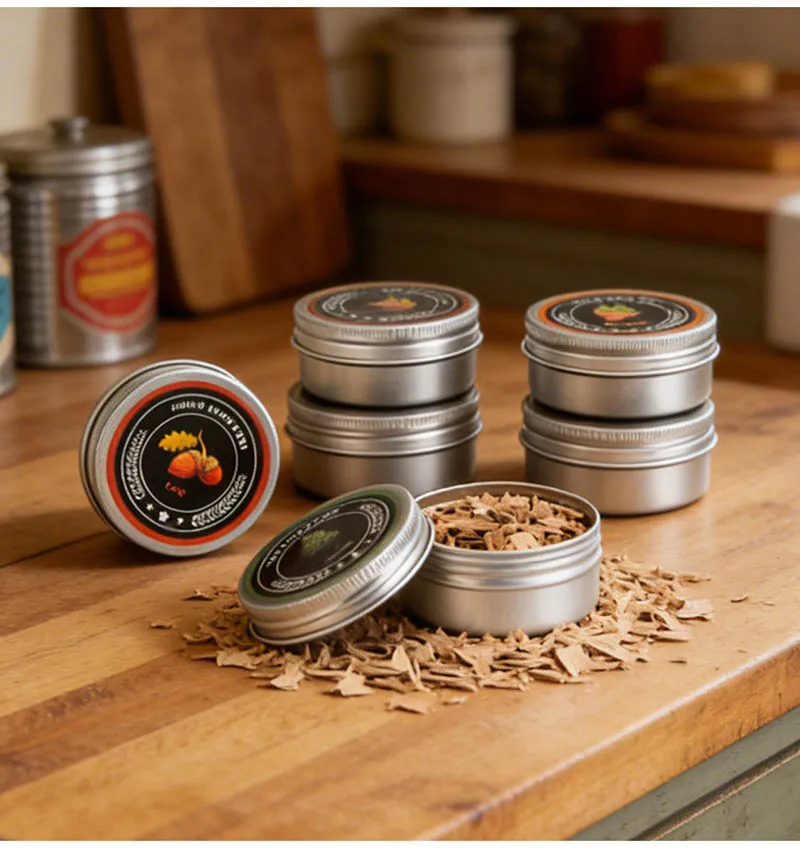 Whiskey Smoked Wood Chip Set 8Flavors Wood Chips Cocktail Infuser Old Fashioned Drink Birthday Bourbon Whiskey Gifts for Men&Dad