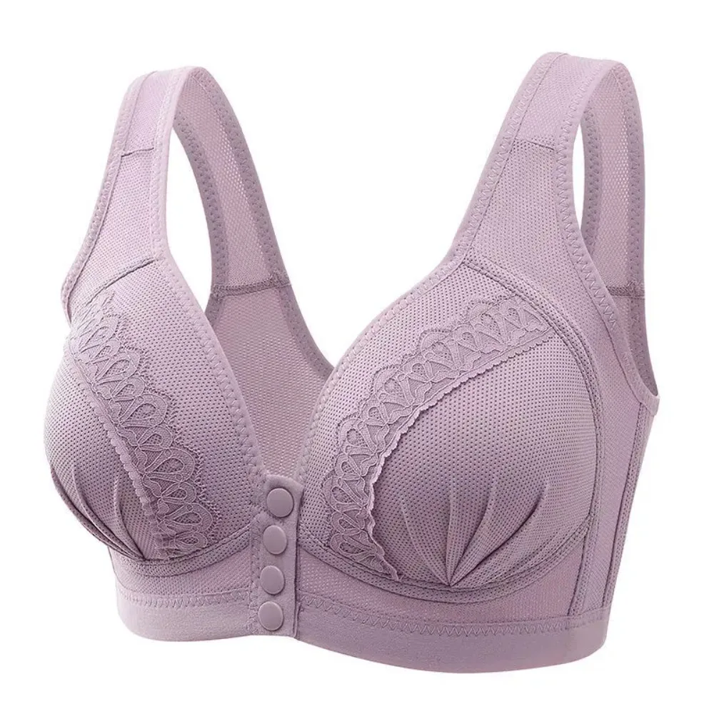 Sexy Front Bra Women Front Fastening Bra Wireless Bras Women Push Up Lingerie Big Size Brassiere No Steel Ring Bra Ropa Mujer 브라