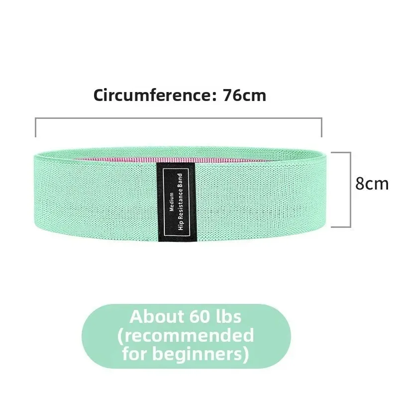 Squat Yoga Resistance Band Cotton Hip Circle Hip Circle Deep Squatting Hip Circle Elastic Band Rally Band image 6