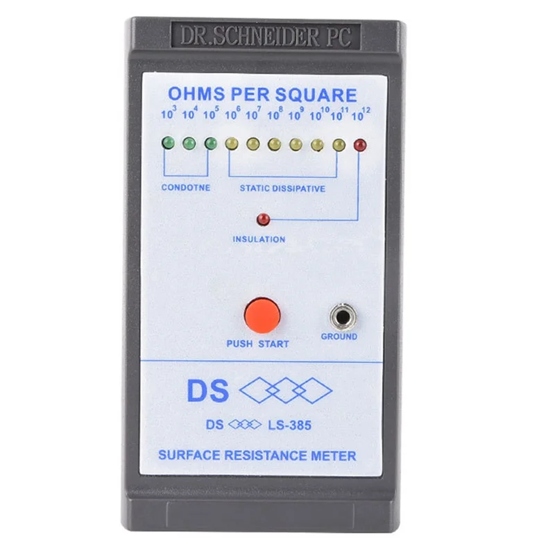 A53Q-LS-385 Anti-Static Testing Induction Ohm Meters Resistance Test With LED Indicator