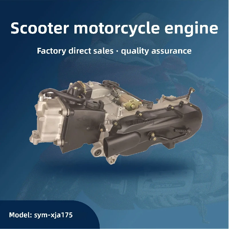 

157qmj 150cc Scooter Engine Assembly 4 Stroke Air-Cooled CDI Ignition Kick & Electric Start Motor Parts
