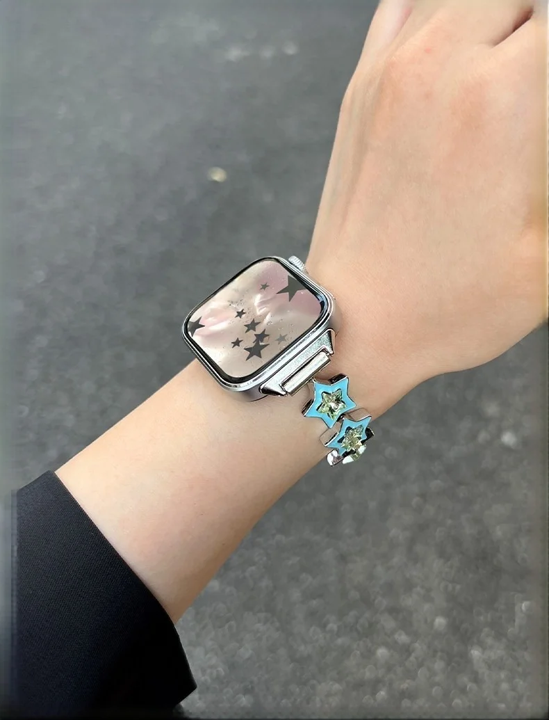 

Star Metal is suitable for fashionable watch straps of 22mm/20mm/18mm for Huawei GT5/GT5 Pro/GT4/GT2/3/4