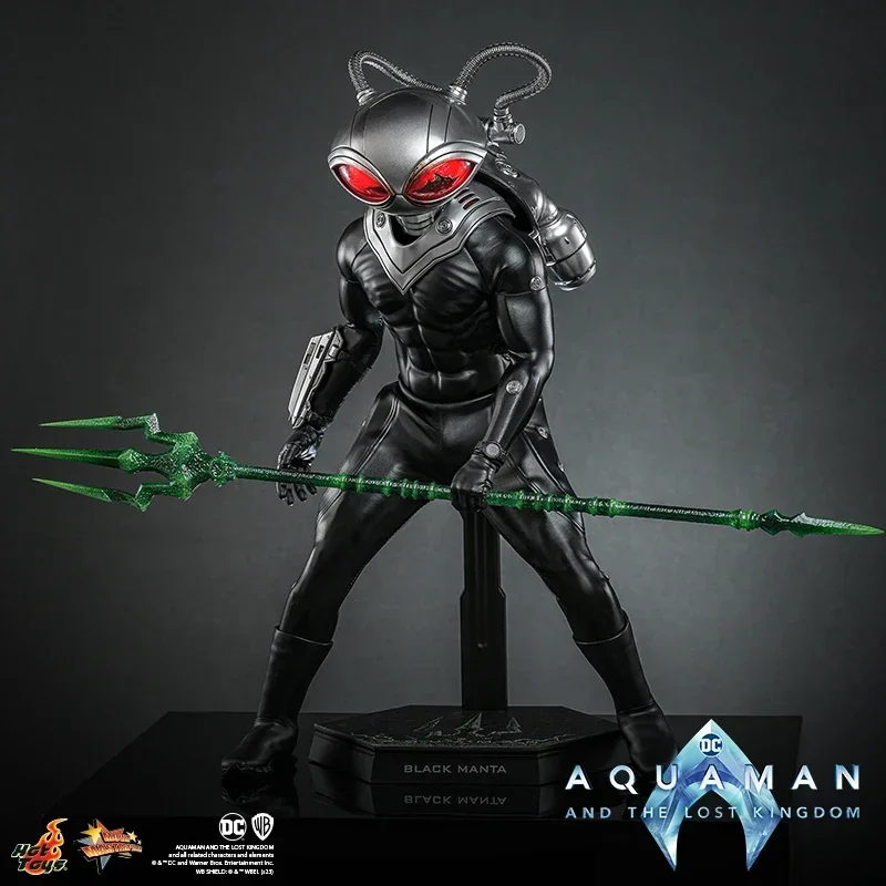 Original Hot Toys 34cm Aquaman 2 Lost Kingdom Black Manta Ray 1:6 Scale Collection Action Figures Cool Model Pre-Sale Toy Gift