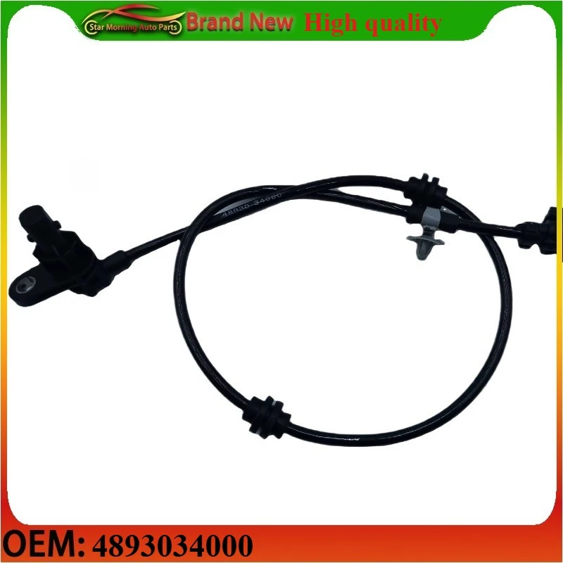 4893034000   Novo sensor de velocidade da roda abs para ssangyong actyon ii 2012-2021 korando (ck) 2010-2021