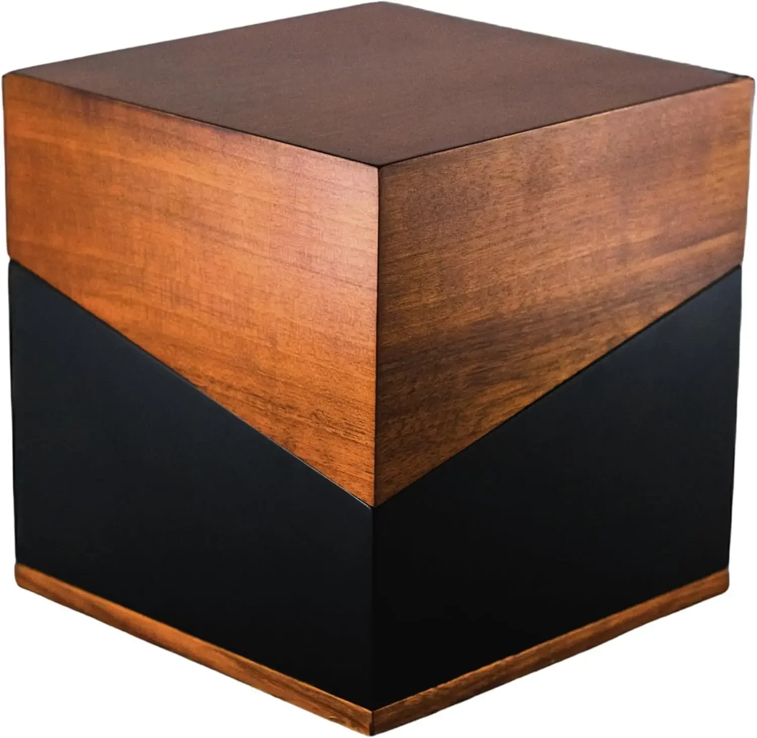 

Premium Urn for Ashes Adult Human | Handcrafted Walnut Wood Urns for Human Ashes Adult, TSA Approved, Includes Velvet Storage Ba