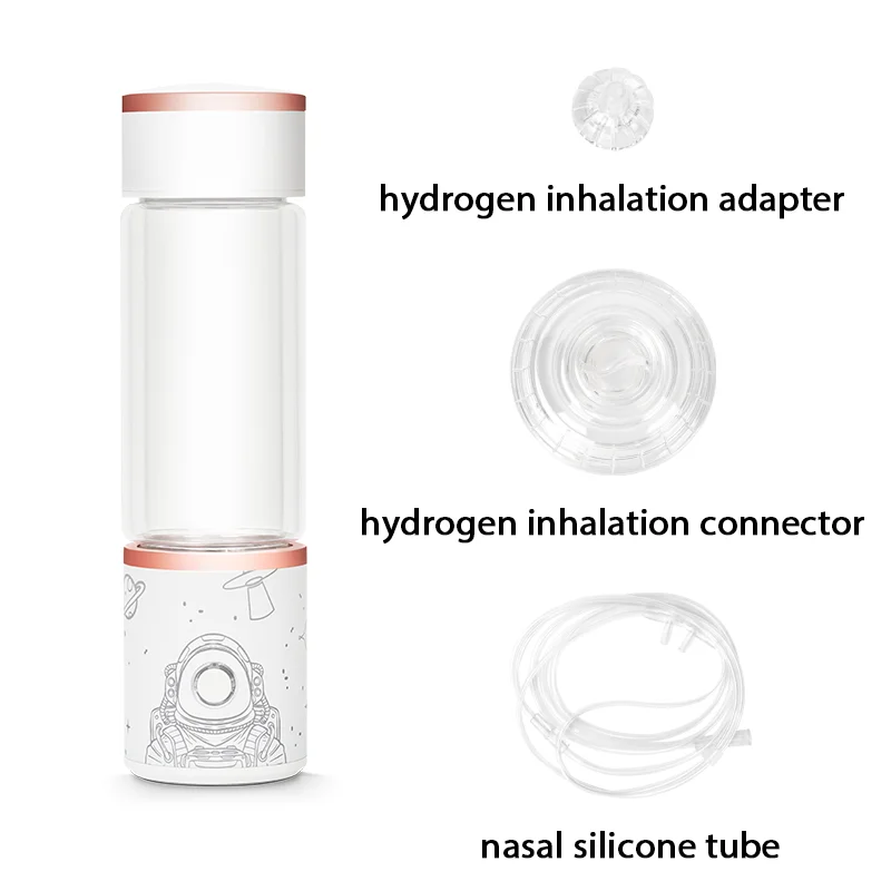 Hydrogen Rich Water Bottle With SPE And PEM Technology Rechargeable Portable Hydrogen Water Bottle