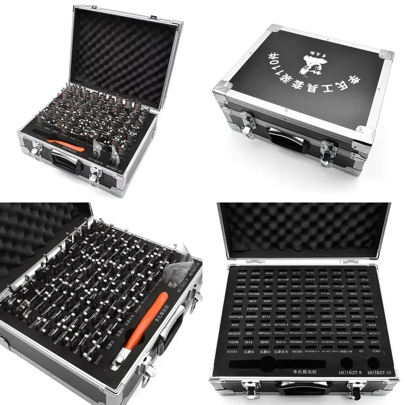 2026 Professional Locksmith 112 Pcs Lishi 2 in 1 Auto Pick and Decoder Lishi 2in1 Universal Locksmith Tool