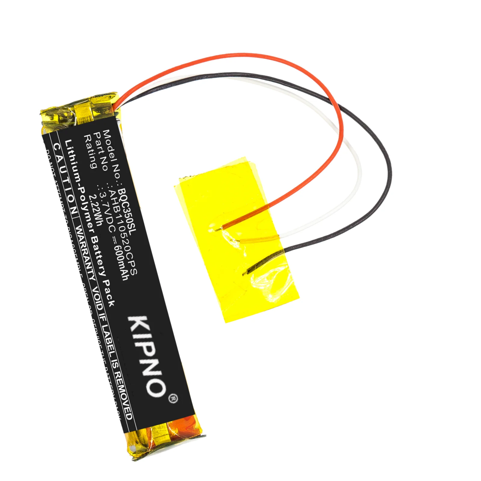 KIPNO  600mAh Replacement Battery AHB110520CPS for Bose Quietcomfort 35  QC35  419811  Wireless Headset Battery