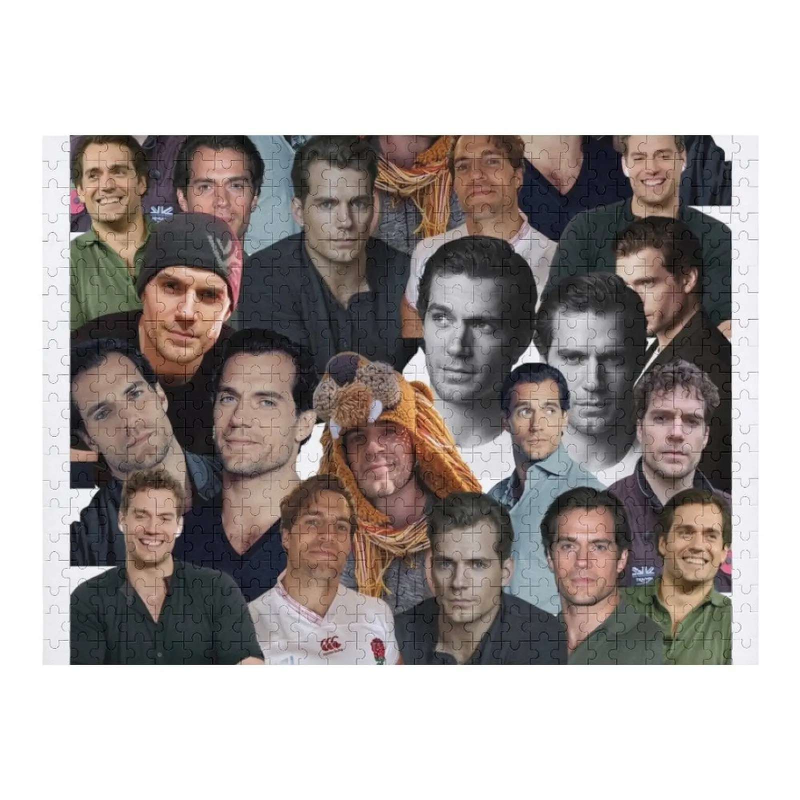 

Хеный кавиль фотоколлаж головоломка персонализированное имя персонализированное для детей и взрослых деревянная головоломка