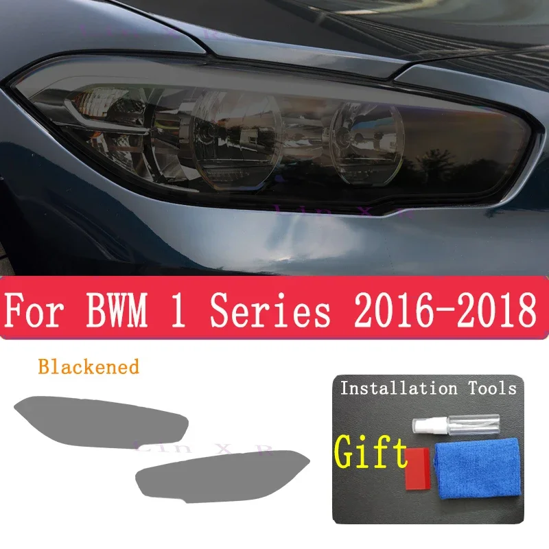 

Защитная пленка из ТПУ для фар BMW 1 серии F40 2016-2019, прозрачная, антицарапийная, для ремонта передних фар, аксессуары