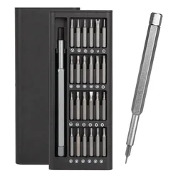 25/63 in 1 Manyetik Hassas Tornavida Seti Mini Araçlar Kiti Cep Telefonu PC Tamir için Torx Hex Uçları ile Profesyonel Donanım