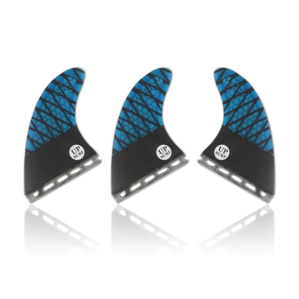 

Surfboard UPSURF FUTURE Fins G7 Large Fin Honeycomb Tri Fin Set Fiberglass Surf Accessories Good Quality Surf Fins