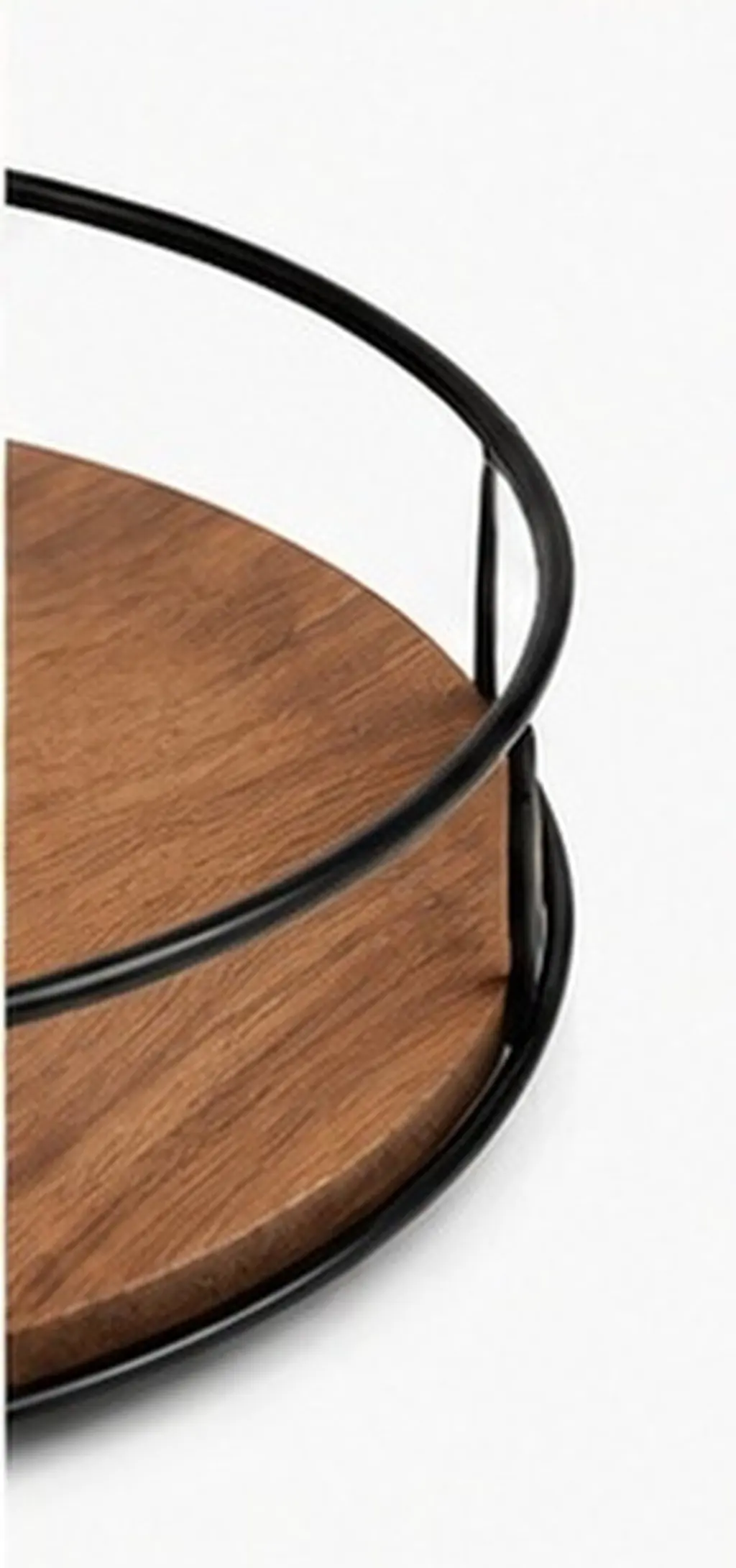 Rotating Wood Tray round Serving Tray Vanity Organizer Turntable Centerpiece Decorative Storage Tray for Coffee Table Tea Time