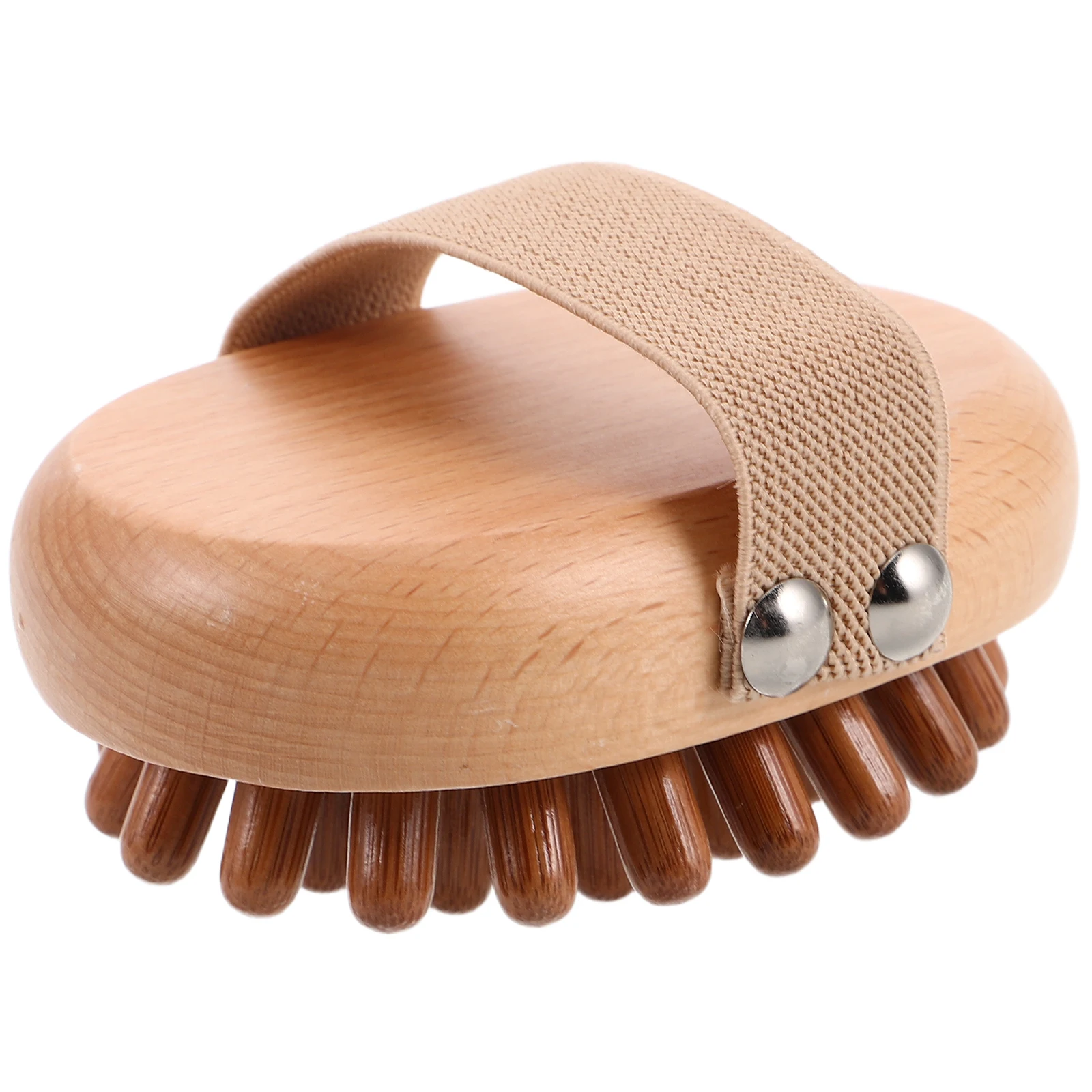 

Massage Brush Multi-node Knotty Hair Pressure Stick Essential Oil Comb Wooden Workout Stick Yoga Tool Natural Wood
