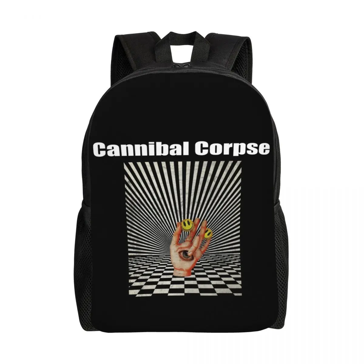 

Пользовательский дорожный рюкзак Hand Of Cannibal Corpse для мужчин и женщин, школьный рюкзак для ноутбука, сумка для книг Death Metal, студенческий рюкзак, сумки