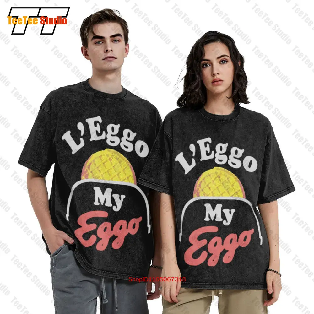 Camiseta Leggo My Eggo Waffle Vintage Plus Size KI3G