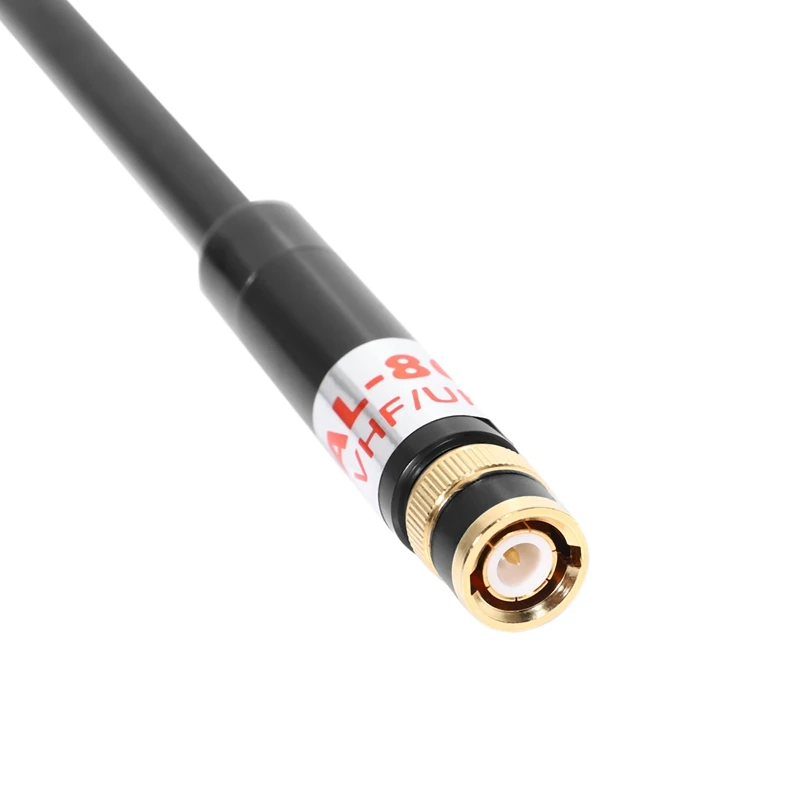 AL800 UHF VHF Telescopic BNC Antenna High Quality for Portable Two Way Radio TK-208 TK- For Icom Walkie Talkie IC-V85-ABVM 5