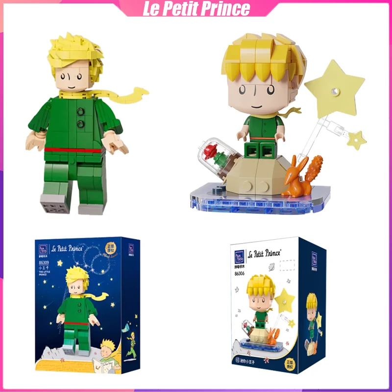 

Le Petit Prince Building Blocks Classic Shaped Doll Desktop Decoration Puzzle Assembling Model Toys Birthday Gifts for Children