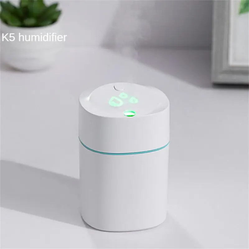 K5 Air Humidifier With Led Light Portable Mini USB Aroma Diffuser With Cool Mist For Bedroom Home Car Plant Purifier Humificador