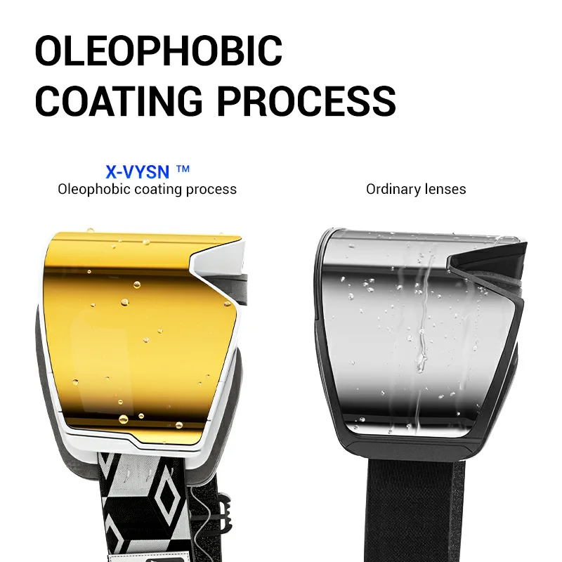 KAPVOE جديد اللونية الرياضة في الهواء الطلق التزلج على الجليد حملق الرجال UV400 حماية نظارات نسائية المغناطيسي الجذب التزلج نظارات