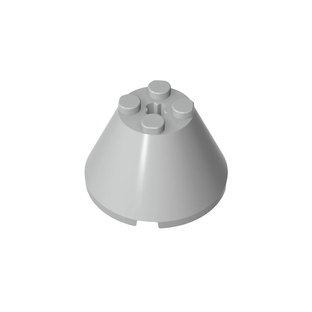 Eske Kouri Parts Bausteine Ziegel GDS-1086 Technische ROCKET STEP 4X4X2 kompatibel mit Lego 3943 Assembles