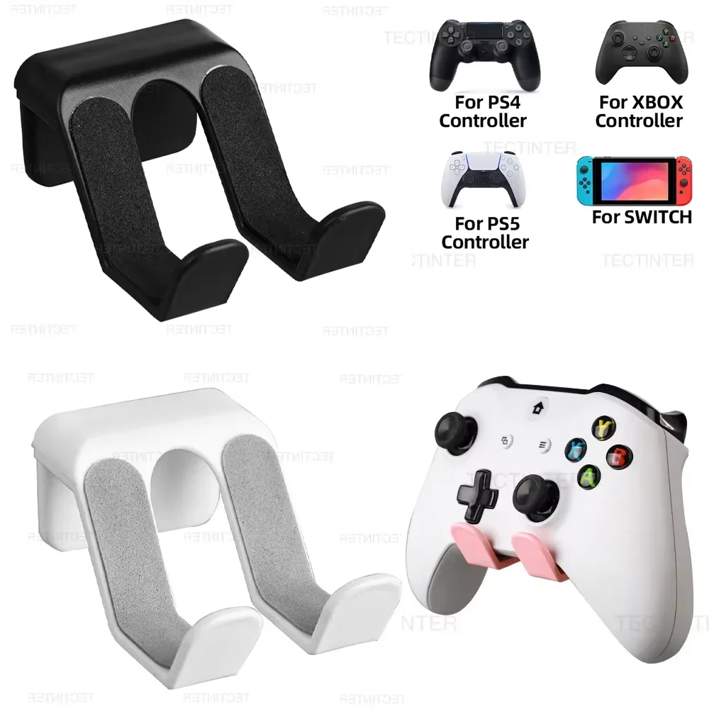 Wall Mounting Hanging Bracket For Switch Pro/PS5/PS4/Xbox One Game Controller Headset Hook Hanger Universal Storage Shelf Holder