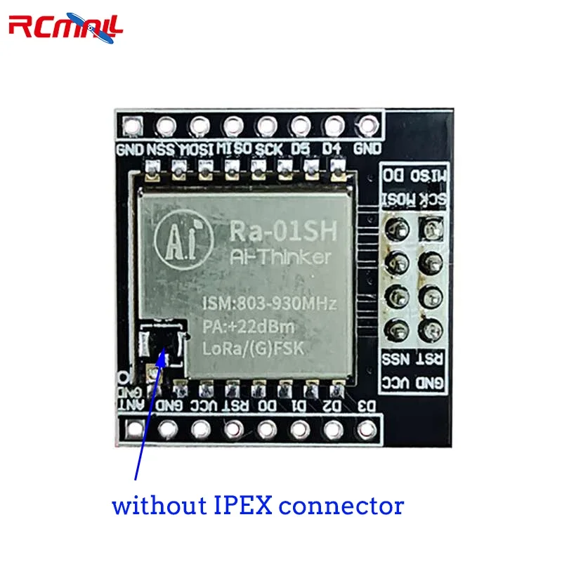 Módulo RF sem fio LoRa, Ra-01SH, chip SX1262, 868 MHz 915MHz