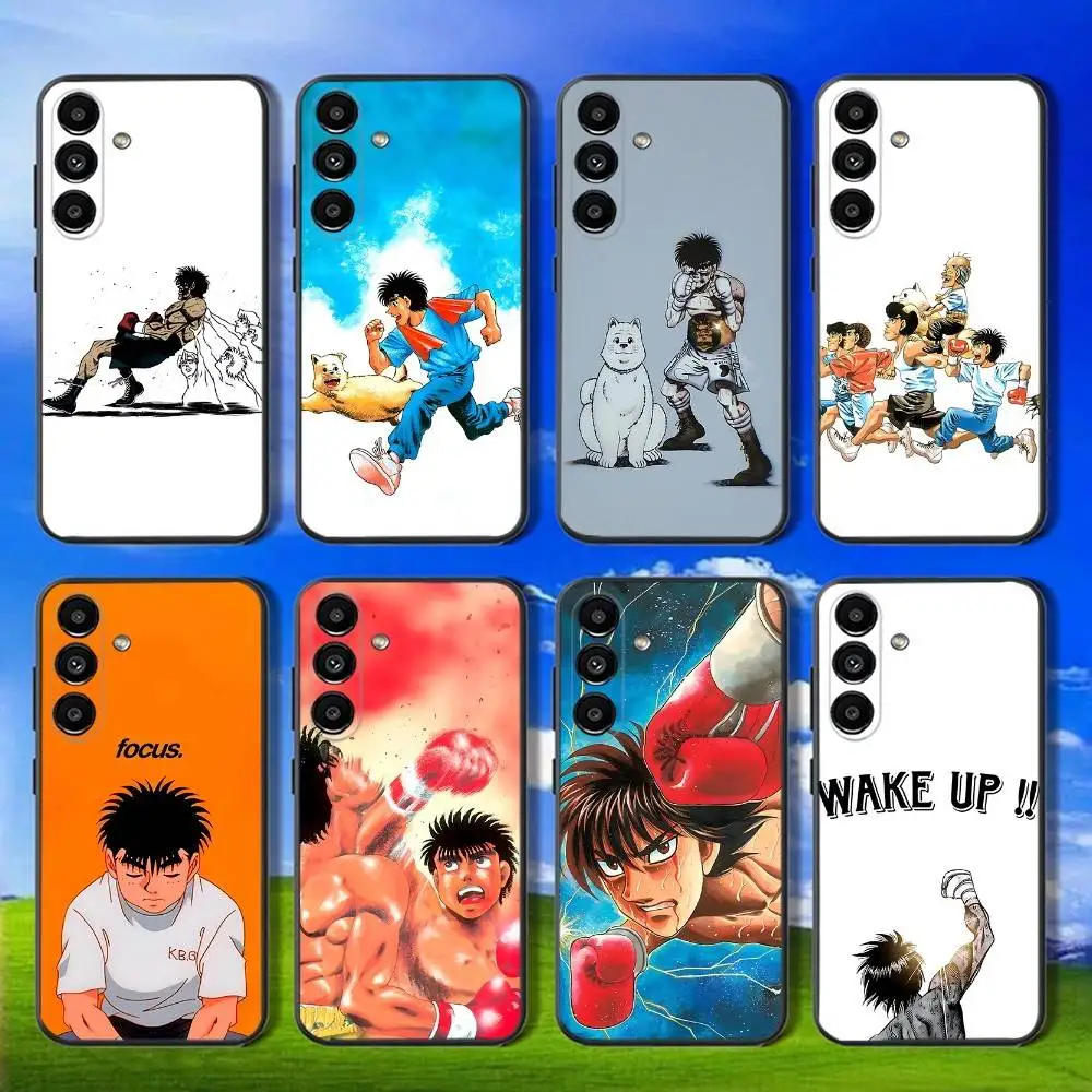 

Phone Case For Samsung Galaxy A13,A21s,A22,A31,A32,A52,A53,A71,A80,H-Hajime no I-Ippo Soft Black Shell